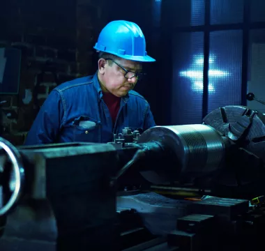 Machine tool operator